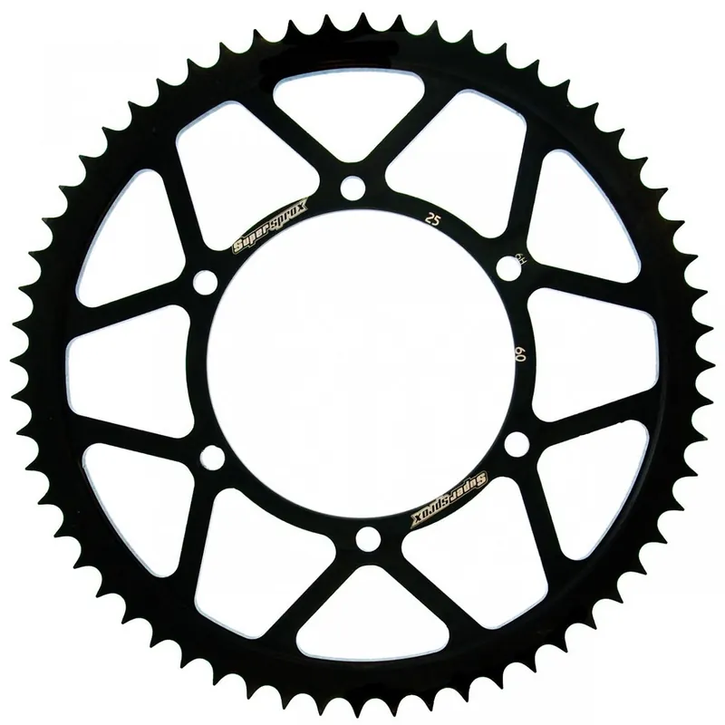 Supersprox Stahl-Kettenrad 428 60Z (Schwarz) Schnäppchen