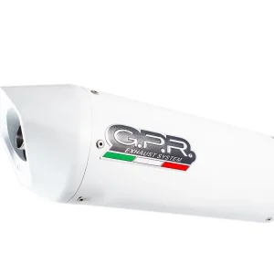 Ausverkauf GPR Endschalldämpfer Honda CBR 300 R 2014/16 EC-Approv. slip-on exhaust catalized Albus Ceramic
