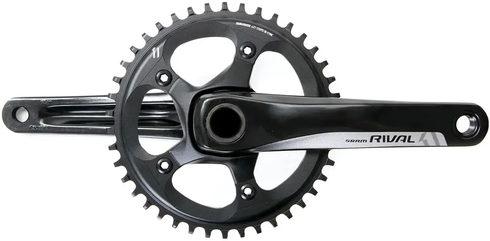 Sonderaktion SRAM Kettenradgarnitur Rival 1 42 Zähne 170 mm schwarz GXP