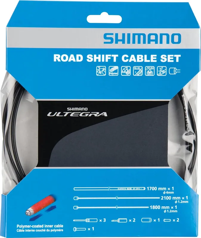 Shimano Schaltzug-Set Ultegra Niveau schwarz Highlight