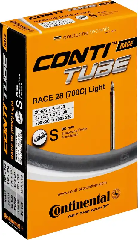 Beliebt Continental Schlauch Race 28 Zoll Sclaverandventil 80 mm