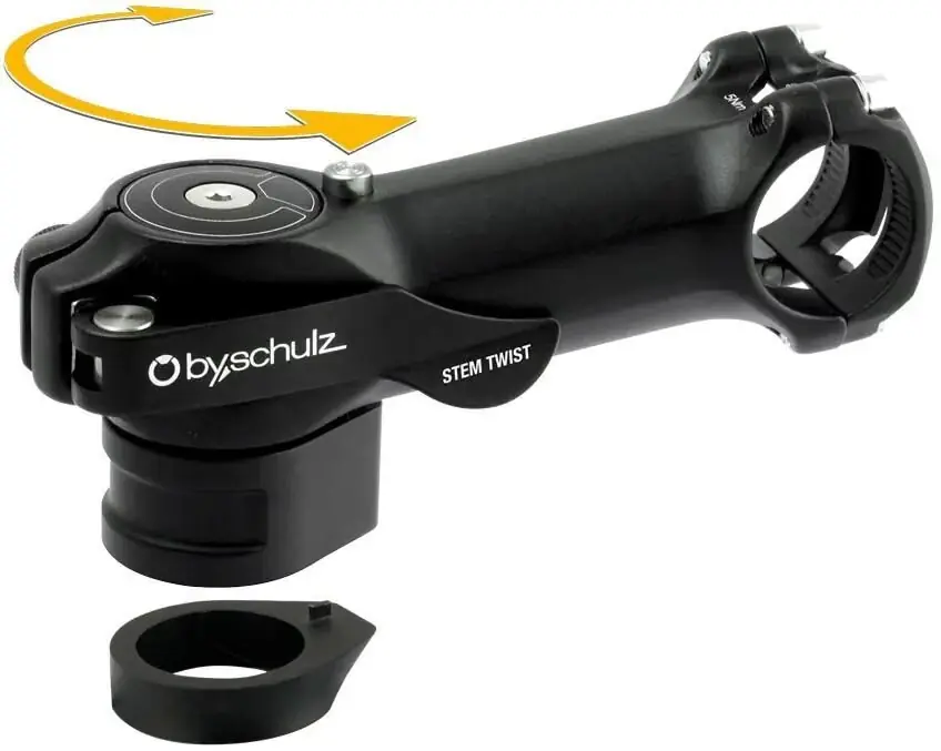 by,schulz Vorbau Stem Twist SDS 115 mm schwarz Markenware
