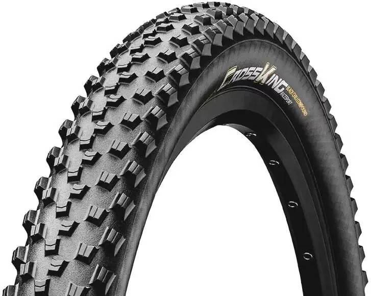 Zertifiziert Continental Cross King Reifen 24 × 2,00" schwarz