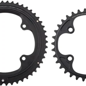 Campagnolo Kettenblatt Super Record WRL 50/34 Zähne schwarz Echt