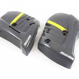 BODYSTYLE Sportsline Kühlerseitenverkleidung ABS Kunststoff grau/gelb für YAMAHA MT-10 / SP Neu Im Sortiment