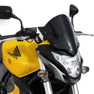 ERMAX Naked-Bike-Scheibe Acrylic durchsichtig Schwarz getönt für HONDA CB600 Hornet Preis Gesenkt