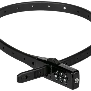 KRYPTONITE Zahlen-Kabelschloss Click Lock schwarz Schneller Versand