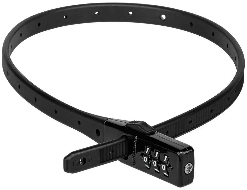 KRYPTONITE Zahlen-Kabelschloss Click Lock schwarz Schneller Versand