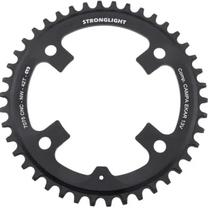Schneller Versand Stronglight Kettenblatt CT2 42 Zähne schwarz