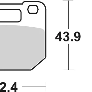 Online Kaufen SBS Bremsbelag 587HF Street Ceramic