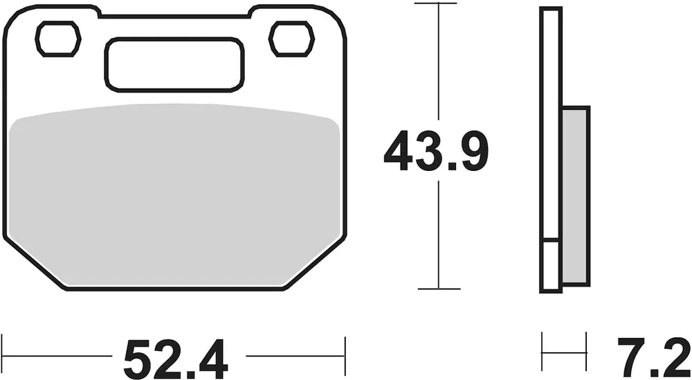Online Kaufen SBS Bremsbelag 587HF Street Ceramic