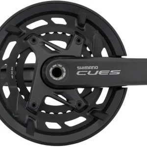 Shimano Kettenradgarnitur CUES FC-U6000-2 175 mm schwarz Sichere Zahlung