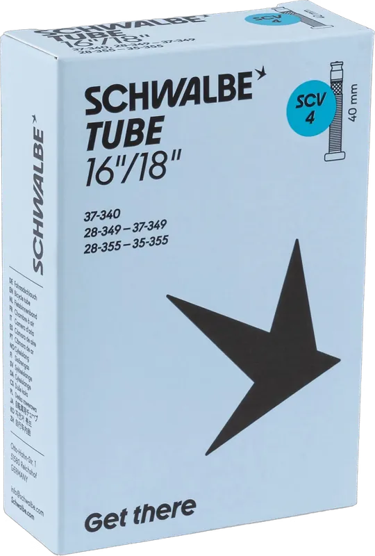 Sonderangebot Schwalbe Schlauch Nr. 4 16/18 Zoll Clik Valve (SCV)
