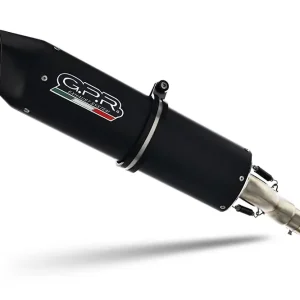 Versand Am Gleichen Tag GPR Endschalldämpfer Kawasaki KLR 650 2006/2023 FURORE NERO SP
