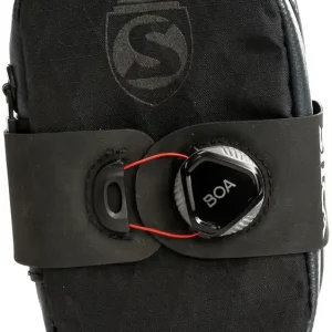 Markenware Silca Mattone Grande Satteltasche schwarz/rot