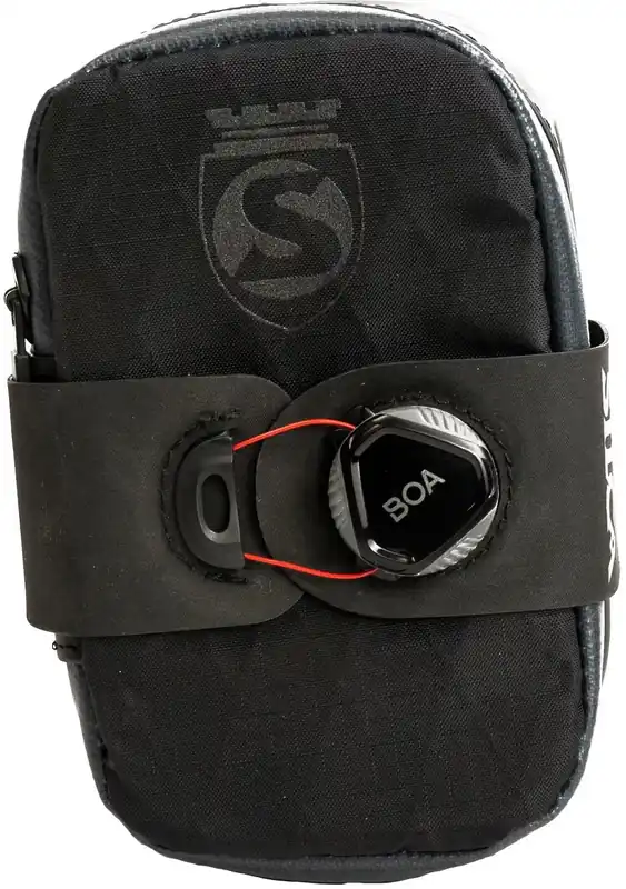 Markenware Silca Mattone Grande Satteltasche schwarz/rot