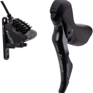 Echt Shimano Scheibenbremse Tiagra BR4770/ST-4720 links 2-fach schwarz