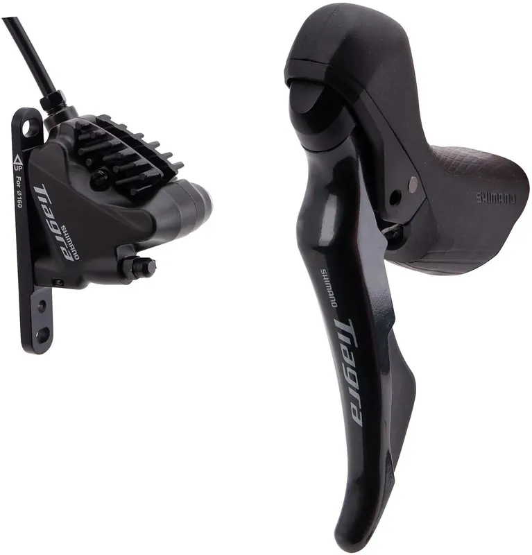 Echt Shimano Scheibenbremse Tiagra BR4770/ST-4720 links 2-fach schwarz