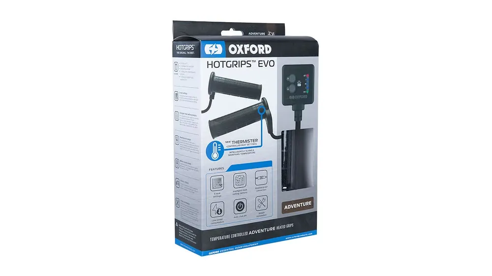 Oxford Heizgriffe Adventure, Grifflänge 132 / 122 mm, Heizgriffe "Hotgrips®Evo" 12 V Preiswert