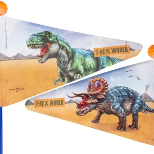 Angebot Bike Fashion Sicherheitswimpel T-Rex World bunt