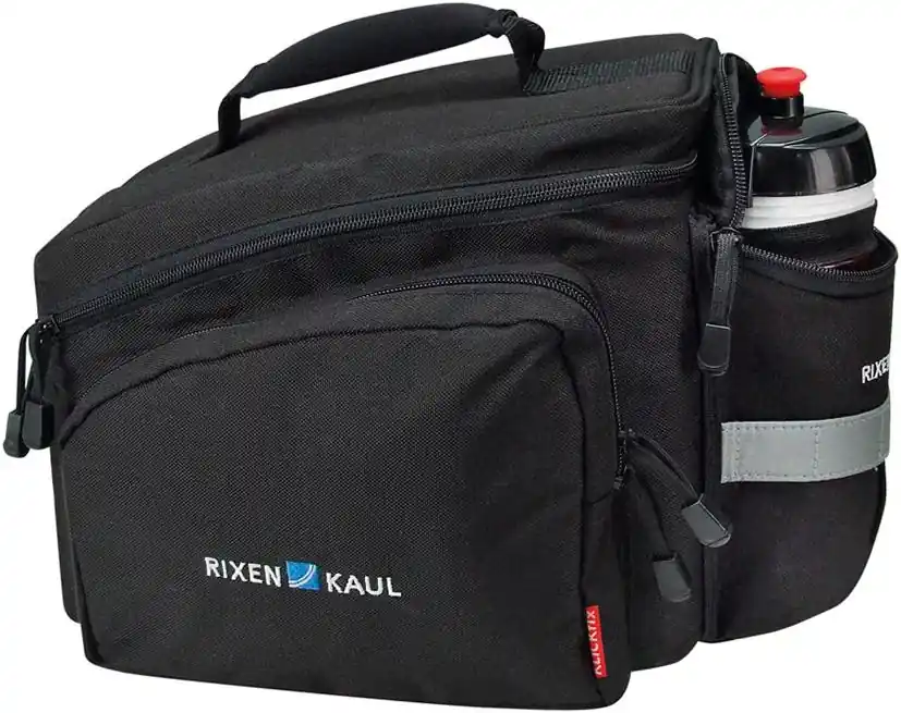 Rixen & Kaul Gepäckträgertasche Rackpack2 schwarz inkl. Bodenkupplung für Racktime Gepäckt Beliebt