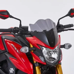 Ausverkauf ERMAX Naked-Bike-Scheibe Acrylic durchsichtig Schwarz getönt für SUZUKI GSX-S 750