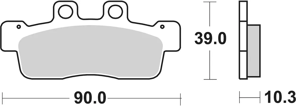 Preisreduziert SBS Scooterbelag 207CT Carbon Tech