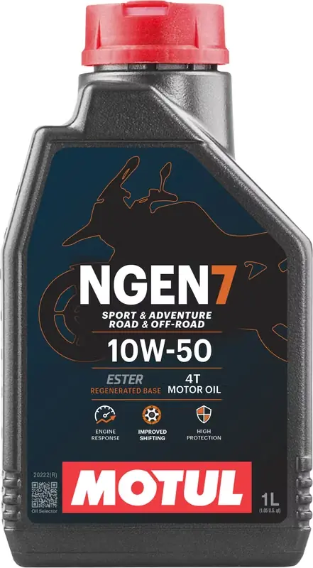 MOTUL NGEN 7 Motoröl 10W-50 4T-1L Garantierte Lieferung
