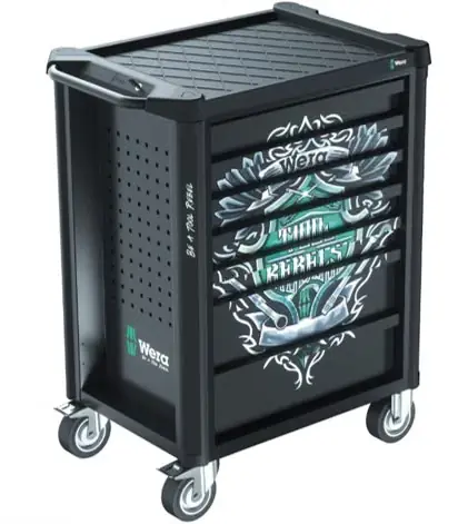 Neu Wera Werkstattwagen Tool Rebell 1