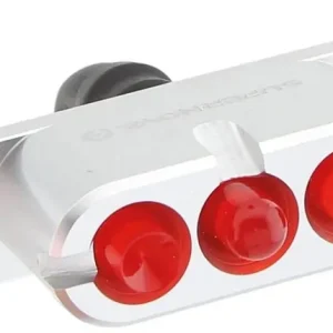 Supernova Rücklicht E3 Tail Light 2 Gepäckträger silber poliert Sichere Zahlung