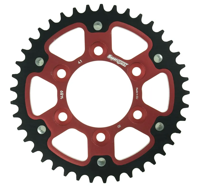 Supersprox Stealth-Kettenrad 525 41Z (Rot) Sichere Zahlung