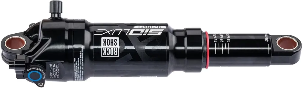 RockShox Federbein SIDLuxe Ultimate 2P 190 mm schwarz x 45, DebonAir, inkl. Hardware (8 x 30 Ausverkauf