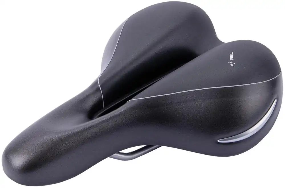 CONTEC Sattel Elliptic + Damen schwarz/silber L 266 x B 200 mm Online Kaufen