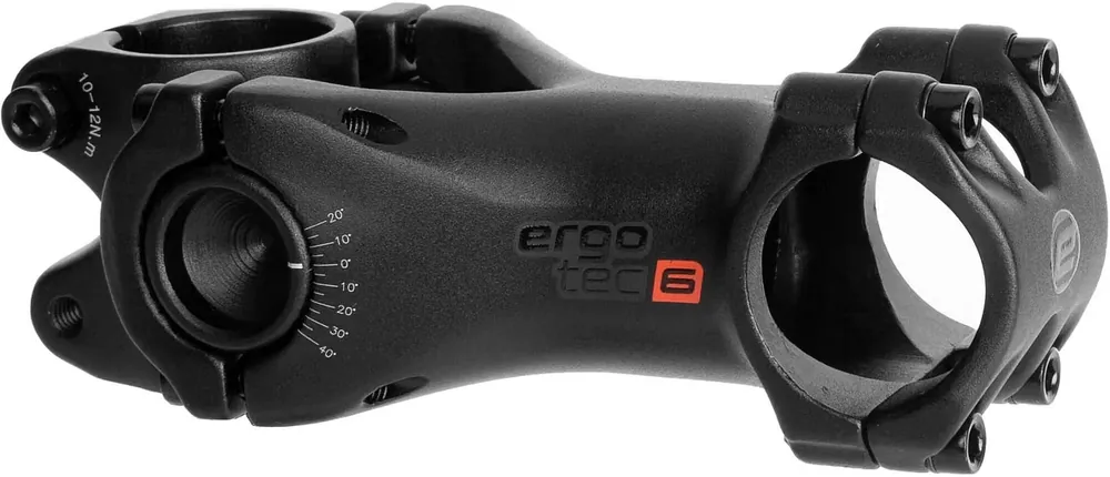 Begrenztes Angebot ergotec Vorbau Swell RE 80 mm schwarz 31,8 mm Lenkerklemmung