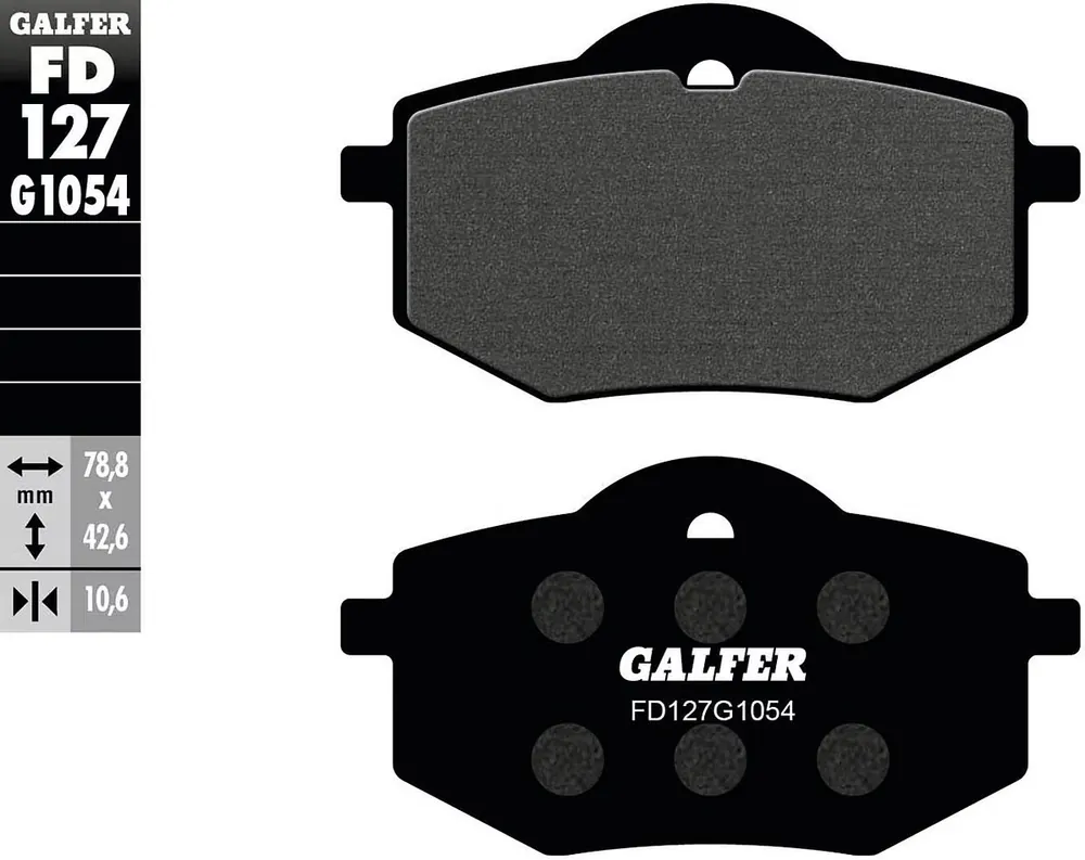 Neue Kollektion Galfer Bremsbelag FD127