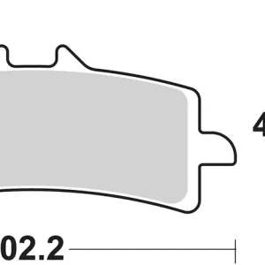 SBS Bremsbelag 901RST Road Racing Sinter Preiswert