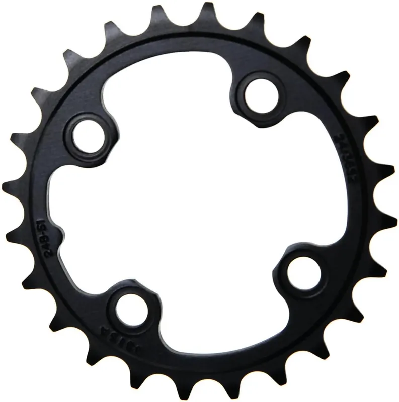 Markenware SRAM Kettenblatt GX 24 Zähne schwarz
