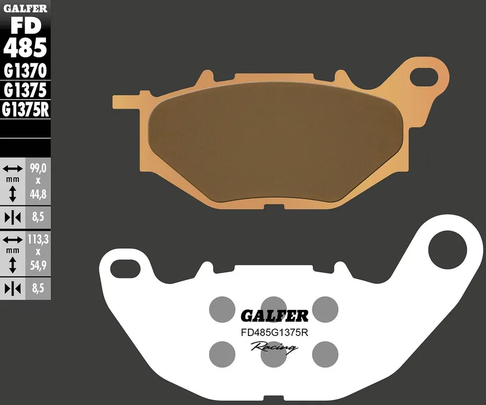 Direkt Vom Hersteller Galfer Bremsbelag FD485 Racing