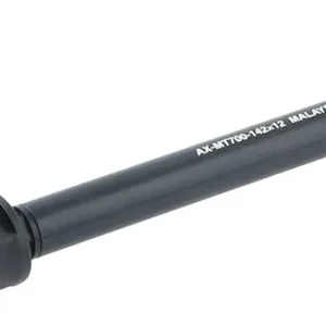Neu Shimano Hinterradsteckachse E-Thru SM-T700 12 mm schwarz 142 mm Einbauweite, Gesamtlänge 166 mm