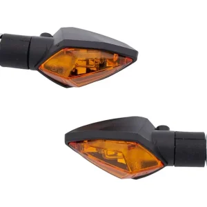 Spec-X Blinker Raute Schwarz 15 mm Lang Paar Schnäppchen