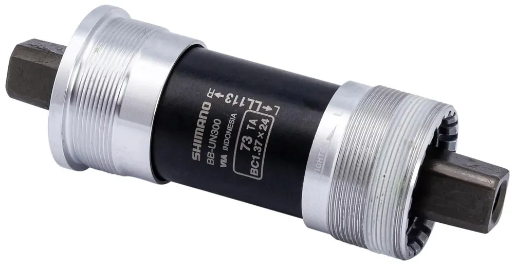 Begrenztes Angebot Shimano Innenlager BB-UN300 113 mm 73 mm Gehäuse silber