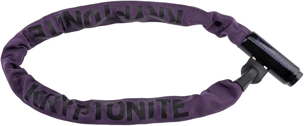 KRYPTONITE Kettenschloss Keeper Integrated Chain 85 cm violett Geprüft