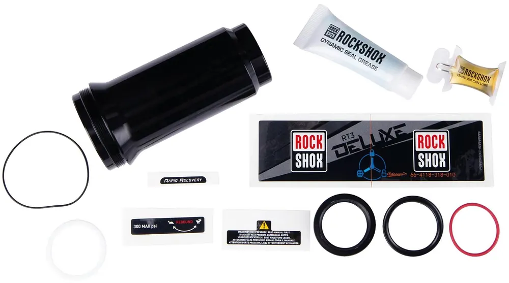 RockShox Luftkammer Deluxe 47,5-55 mm schwarz Beliebt