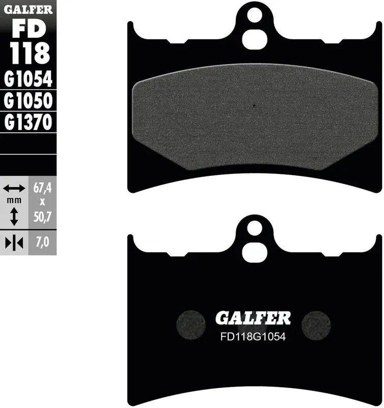Galfer Bremsbelag FD118 Neu Im Sortiment