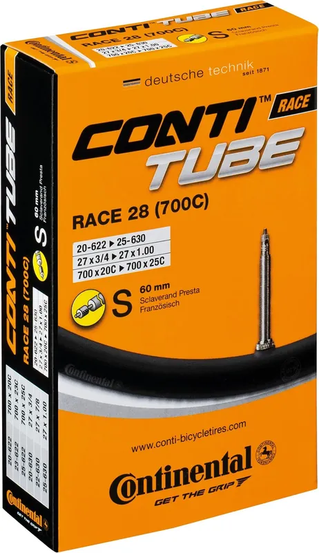 Continental Schlauch Race 28 Zoll Sclaverandventil Echt