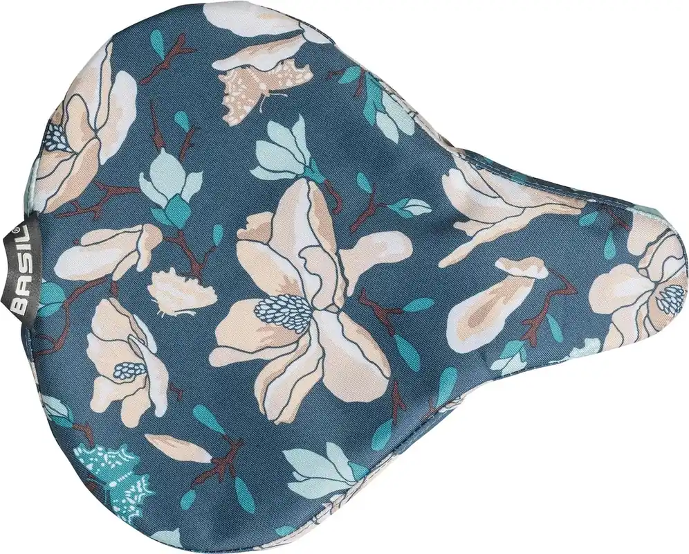 Basil Magnolia Sattelüberzug blau,bunt Markenprodukt