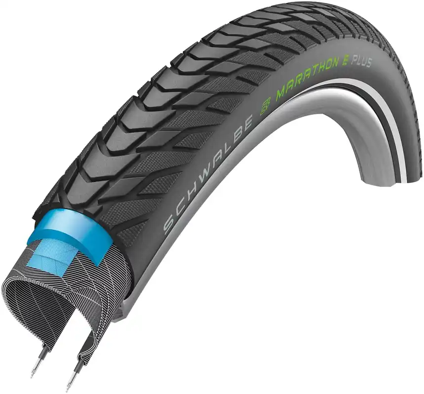 Schwalbe Marathon E-Plus Performance Line Reifen 28 Zoll schwarz 2,15" Markenprodukt