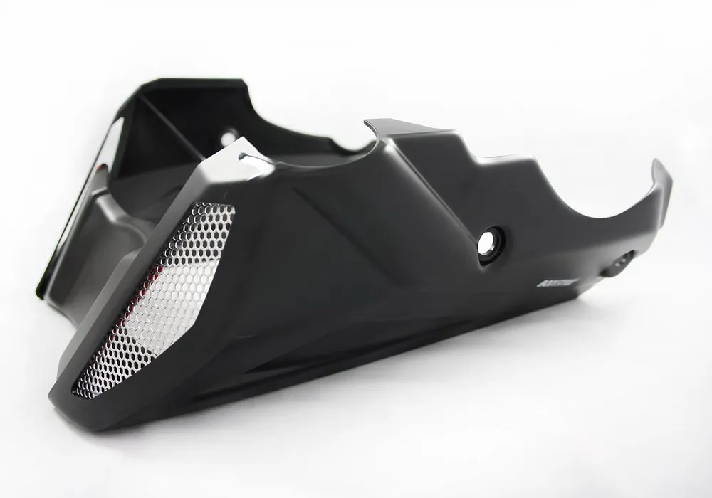 BODYSTYLE Sportsline Bugspoiler ABS Kunststoff schwarz für YAMAHA Tracer 900 Echt