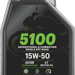Geprüft MOTUL 5100 4T Motorenöl - 15W50 1 l