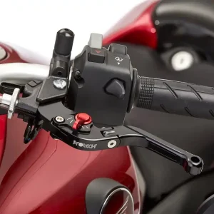 Direkt Vom Hersteller PROTECH Hebel Kupplungshebel Sport Alu & Stahl Rot/Schwarz für YAMAHA MT-125, XSR125 / Legacy, YZF-R125